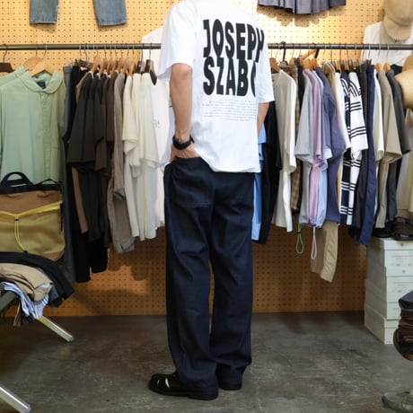 UNISEX / petrole / 8DENIM farm straight / amn-PT-048