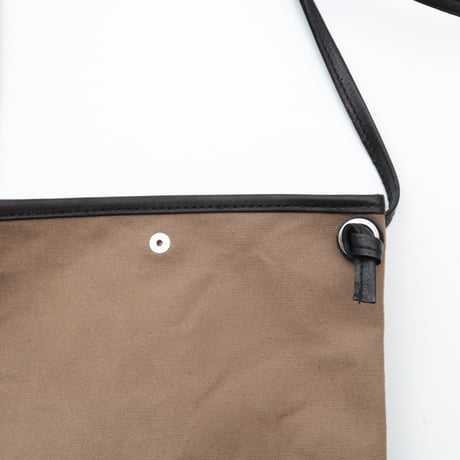 UNISEX / ''LINKS'' ORIGINAL / CANVAS SNAP BAG (中) / 26AW