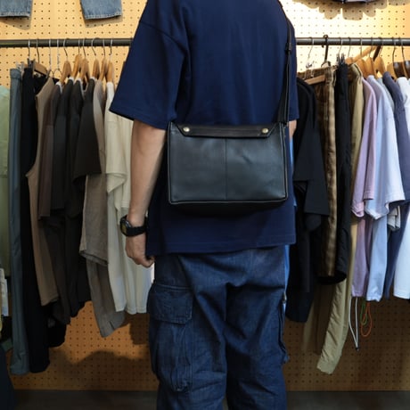 UNISEX / ''LINKS'' ORIGINAL / LEATHER MILITARY BAG / 26AW