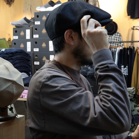 cableami / Recycle Wool Beach Cloth CASQUETTE / FW-1014