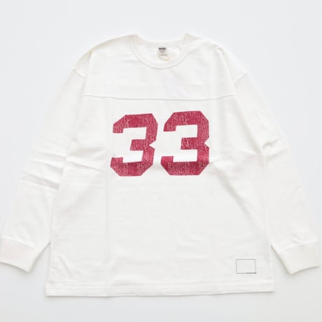 BARNS OUTFITTERS / 90' FOOTBALL TEE ''33'' / BR-26404