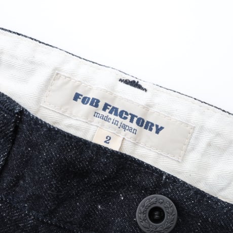 FOB FACTORY / DENIM WORK TROUSERS / F0550