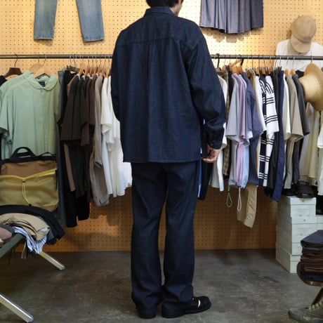 UNISEX / petrole / 8DENIM farm shirts / amn-SH-060