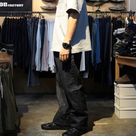 FOB FACTORY / DENIM WEST OVERALLS / F137