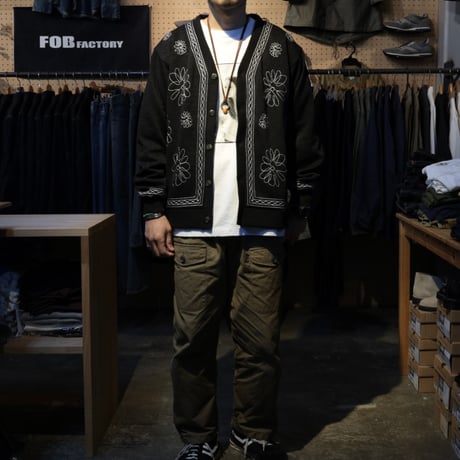 modem design / Embroidered Cardigan / M-2607251