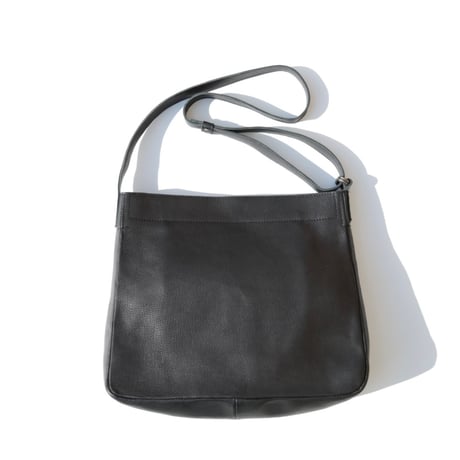 UNISEX / ''LINKS'' ORIGINAL / RETRO SHOULDER LEATHER BAG (大)