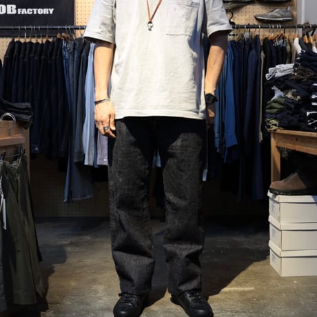 FOB FACTORY / DENIM WEST OVERALLS / F137