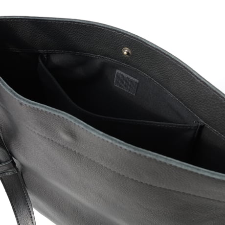 UNISEX / ''LINKS'' ORIGINAL / RETRO SHOULDER LEATHER BAG (大)