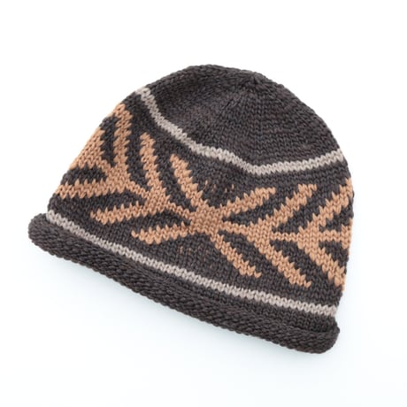 UNISEX / cableami / WOOL JACQUARD W/CAP / FW-4004