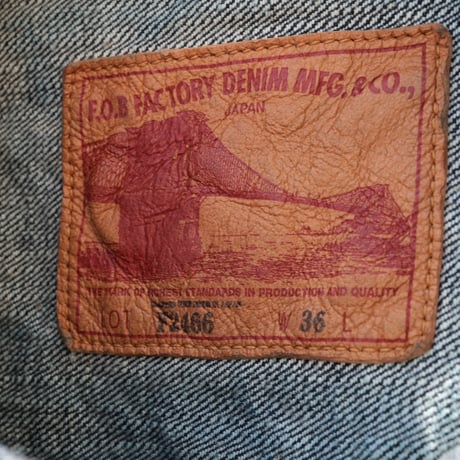 UNISEX / FOB FACTORY / SV DENIM 1st type JKT / F2466