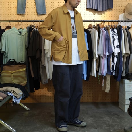 UNISEX / amne / NYLON zip park shirts / amn-SH-058