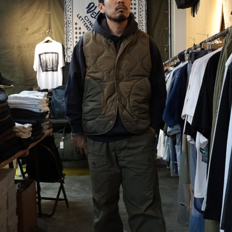 D.C.WHITE / Waistcoat Quilt / D263350