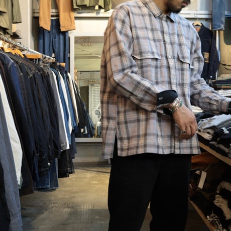 CATTA / W POCKET SHIRTS -FLANNEL CHECK- / WP-02