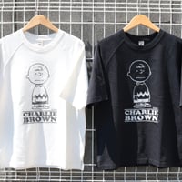 BARNS OUTFITTERS / RAGLAN S/S PRINT T-SHIRT ''CHARLIE BROWN'' / BR-26216