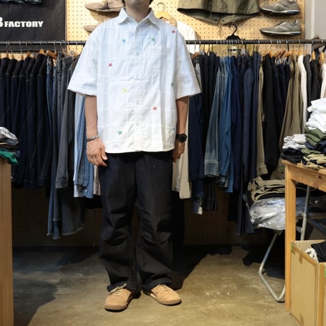 MR.REMAKEMAN / PW FLOWER EMBROIDERY SHIRTS / MR-2602564