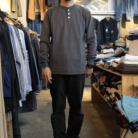 BARNS OUTFITTERS / COZUN LS HENLEY-T / BR-3044