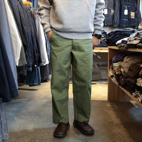 CRANK PROJECTS /  ファットパンツ コットンサージ / FAT501CS