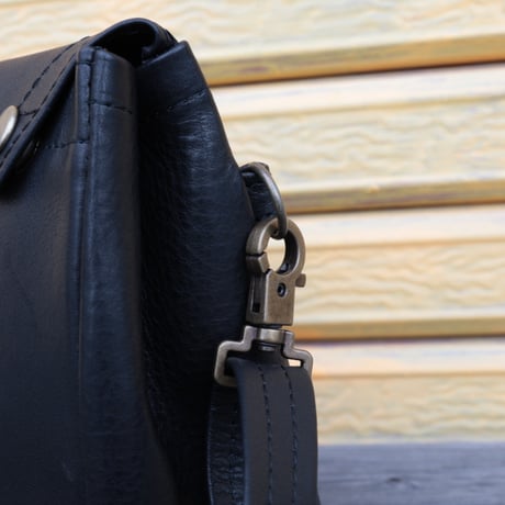 UNISEX / ''LINKS'' ORIGINAL / LEATHER MILITARY BAG / 26AW