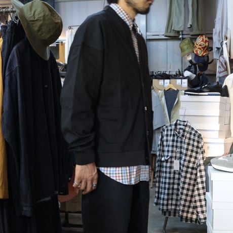 amne / TWISTED JERSEY cardigan / amn-CS-098