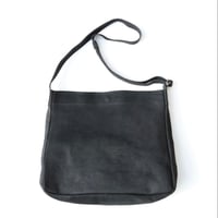 UNISEX / ''LINKS'' ORIGINAL / RETRO SHOULDER SUEDE LEATHER BAG (大)