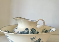 美品　MONTIGNYプレート　 ショワジールロワ　フランスアンティーク ご予約済】○アンティーク○プレート21cm○Montigny○ショワジールロワ
