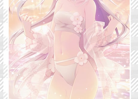 【Navelコラボカフェ第7弾】桜小路ルナ・B0特大タペストリー(ダブルスエード)