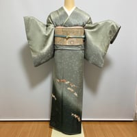 【訪問着】K-7 花刺繍