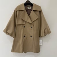 【ベルファム京都五条店】［Margaux Vintage］バルーンスリーブミドル丈トレンチ