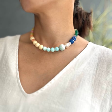 Happy Summer Stone Necklace（３１）