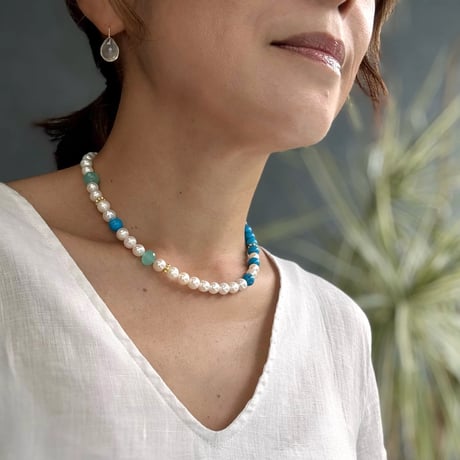 Happy Summer Stone Necklace（１２）