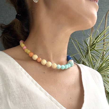 Happy Summer Stone Necklace（３１）
