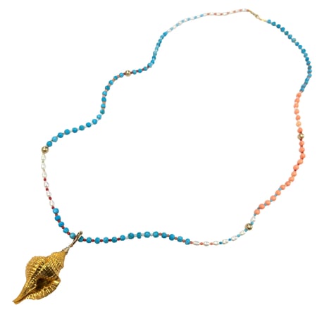 Happy Summer Stone Necklace（４１）