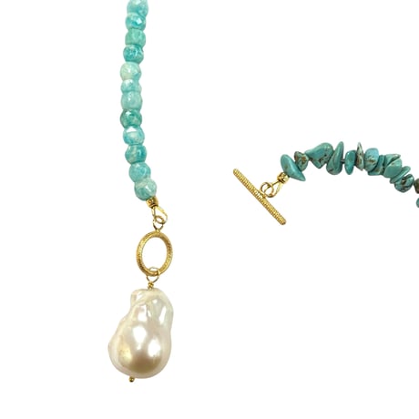 Happy Summer Stone Necklace（４３）