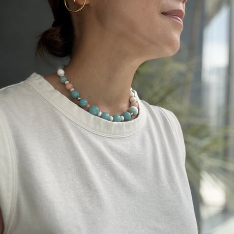 Happy Summer Stone Necklace（２４）
