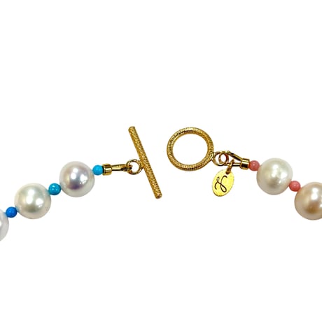 Happy Summer Stone Necklace（１８）