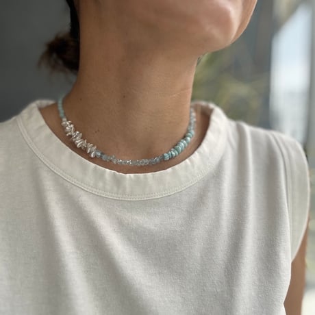 Happy Summer Stone Necklace（６）