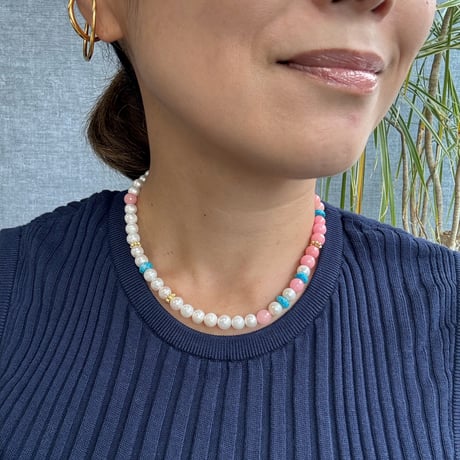 Happy Summer Stone Necklace（１１）
