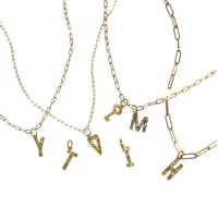 【受注販売】avec deuxclefs×MAGNOLIA12(イニシャルトップ／K18)