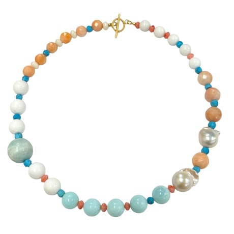 Happy Summer Stone Necklace（２３）