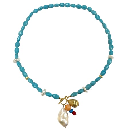 Happy Summer Stone Necklace（９）