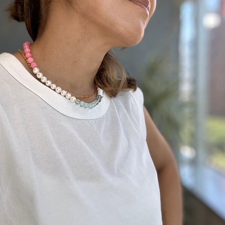 Happy Summer Stone Necklace（１３）
