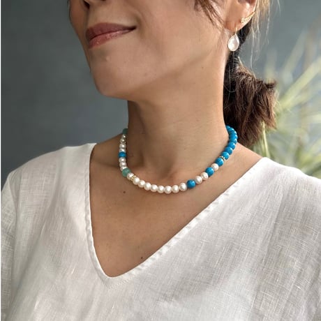 Happy Summer Stone Necklace（１２）