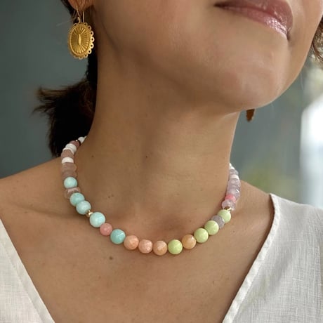 Happy Summer Stone Necklace（３０）