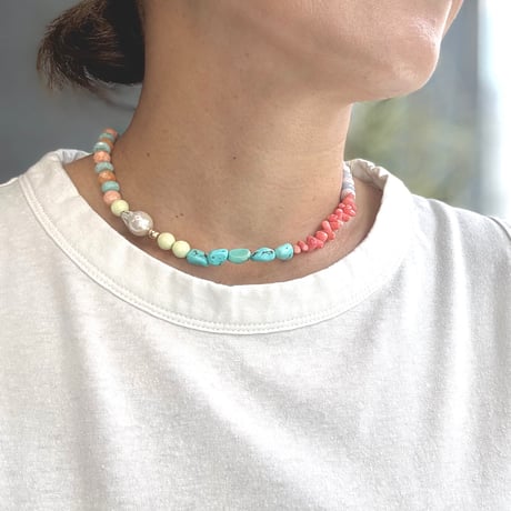Happy Summer Stone Necklace（３４）