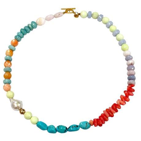 Happy Summer Stone Necklace（３４）