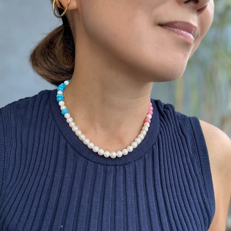 Happy Summer Stone Necklace（１０）