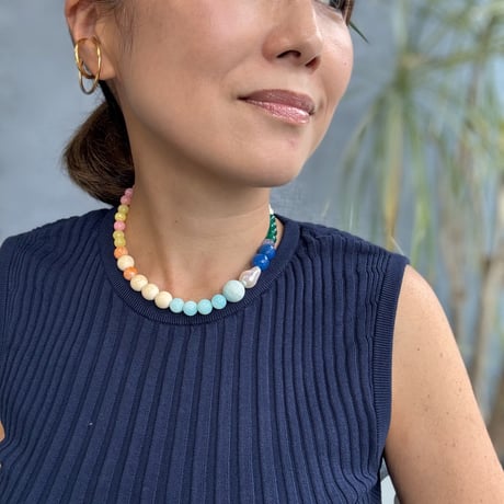 Happy Summer Stone Necklace（３１）