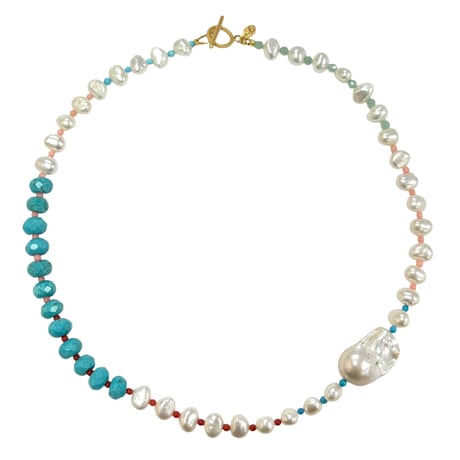 Happy Summer Stone Necklace（１９）