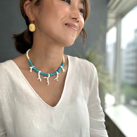 Happy Summer Stone Necklace（３８）