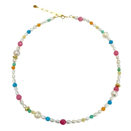 Happy Summer Stone Necklace（８）